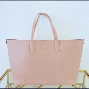 Alexander McQueen light pink tote